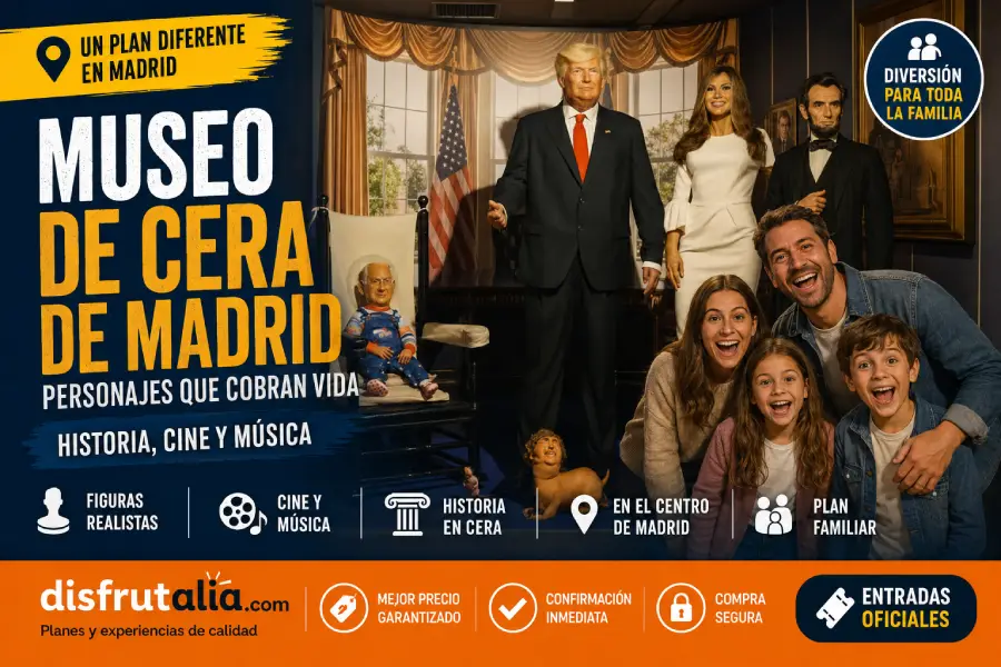 Museo de cera madrid trump